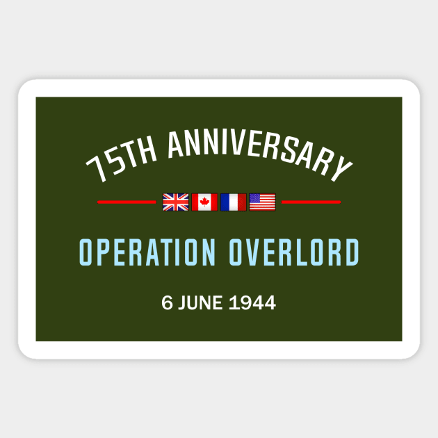 D Day Operation Overlord Magnet by SeattleDesignCompany